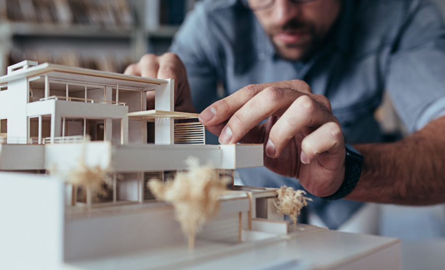 architectural scaled model