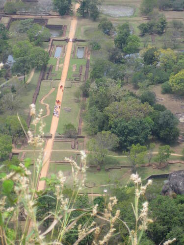 view from top of sirigiya